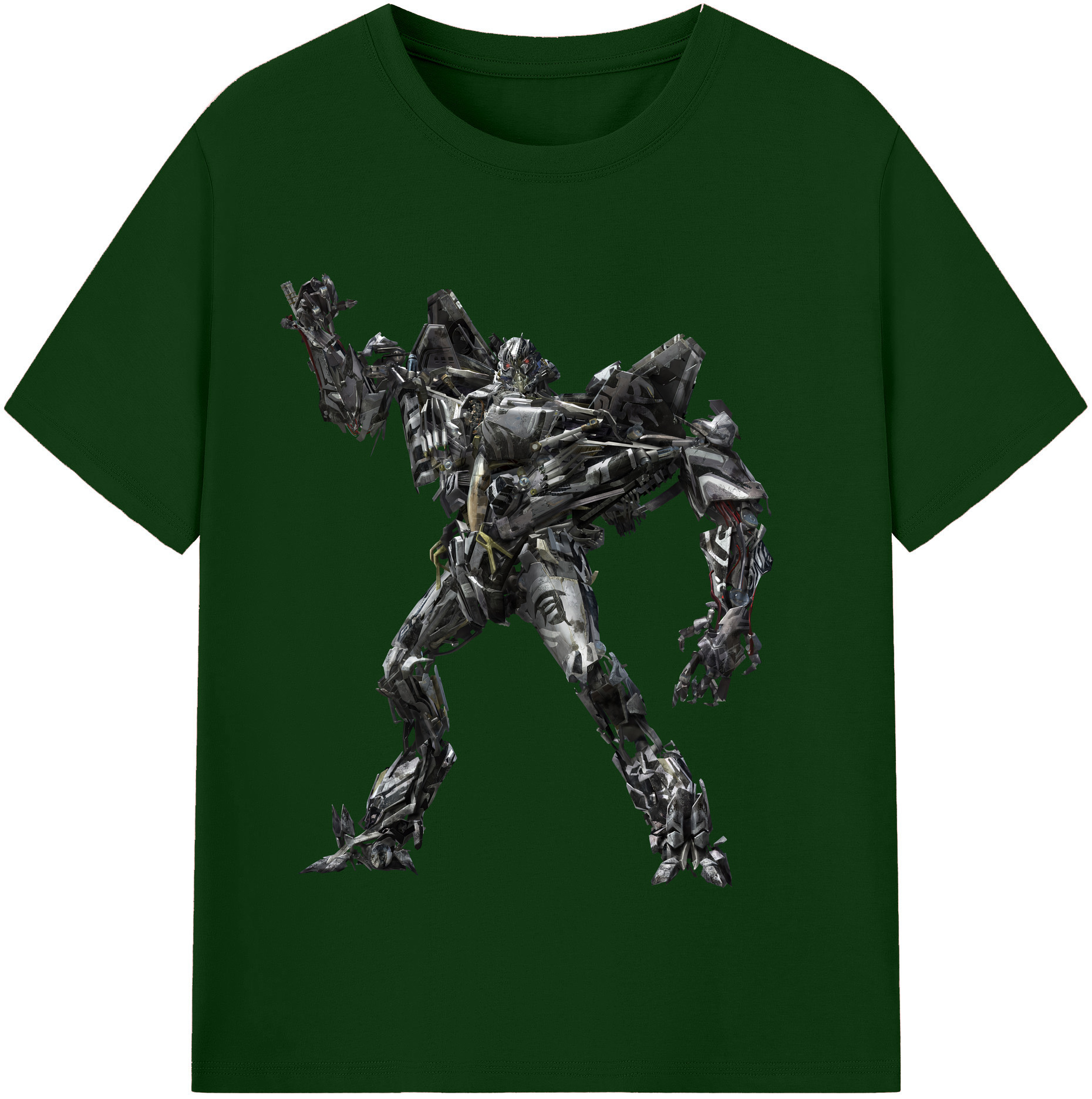 （画像用） Transformers トランスフォーマー 綿100％半袖Tシャツ（フロントプリント）